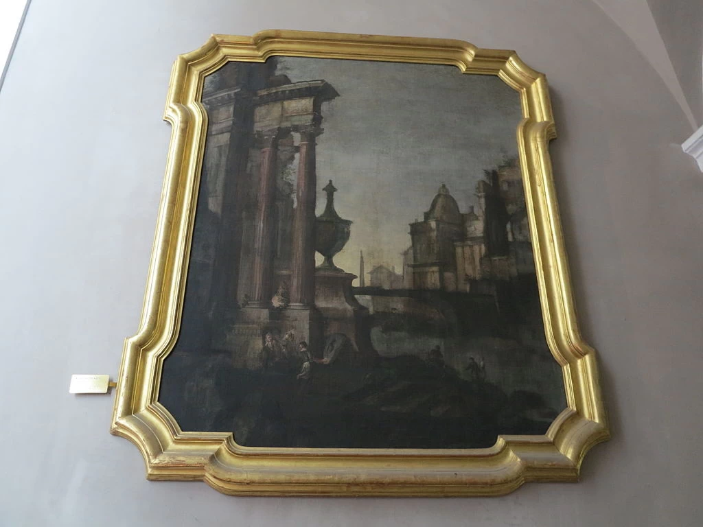 Rovine classiche e chiesa gotica
